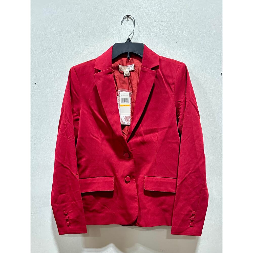 Band of the Free Women Red Blazer Jacket